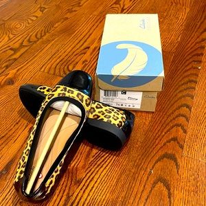 New Clark’s, leopard flats